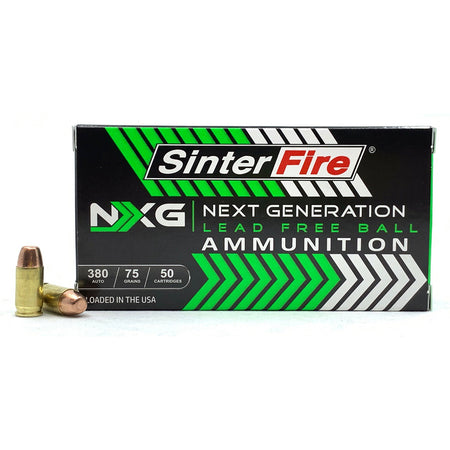 Sinterfire SF38075NXG  .380 Auto 75 gr Lead Free Ball (LFB)
