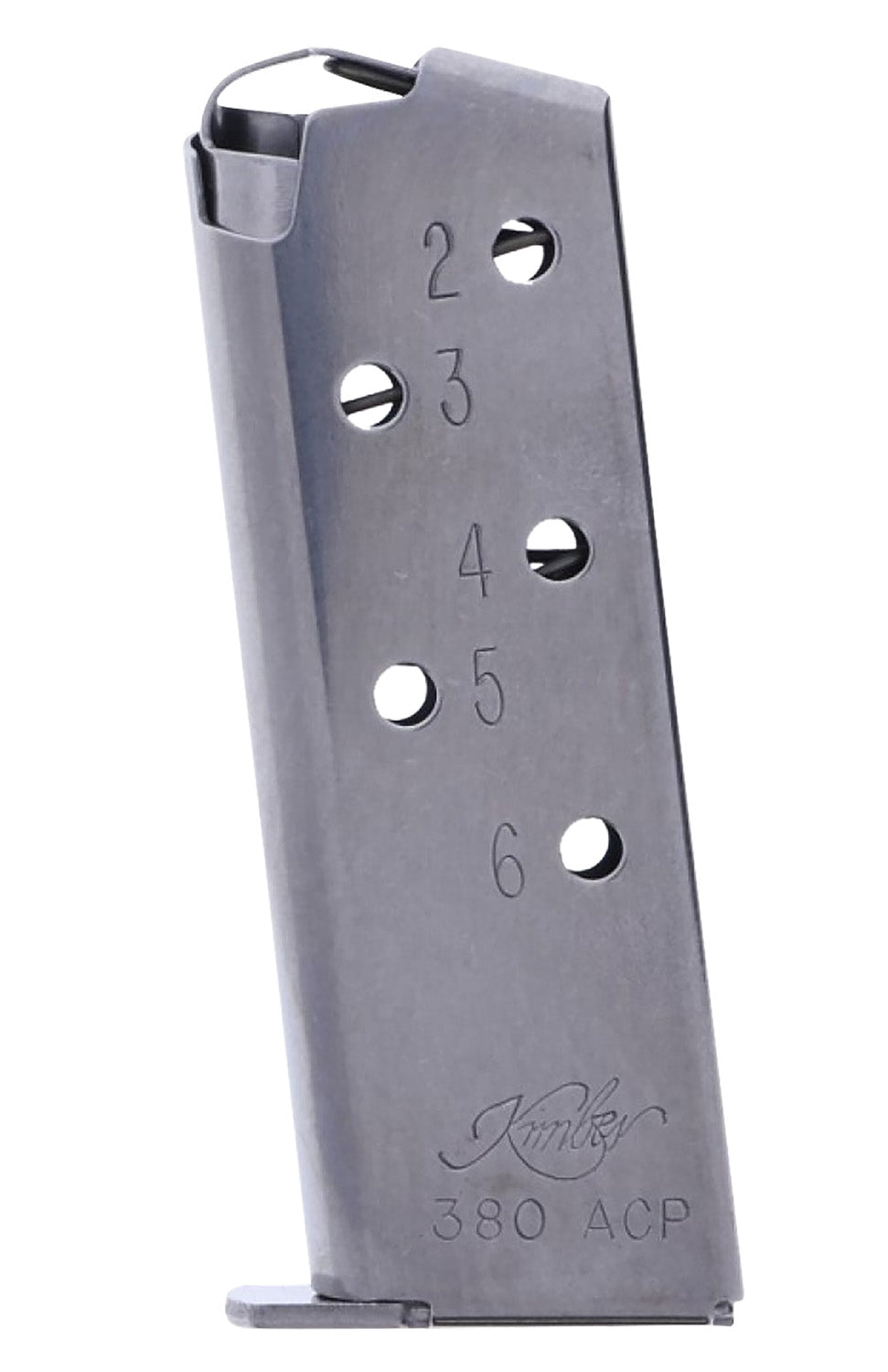Kimber Micro .380 ACP 6rd Stainless Steel Magazine