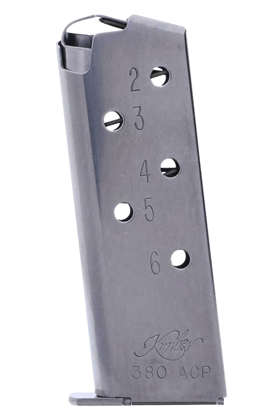 Kimber Micro .380 ACP 6rd Stainless Steel Magazine