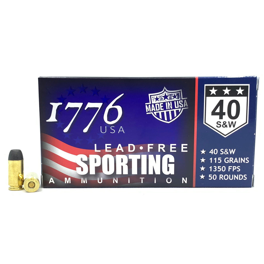 SinterFire Lead Free Sporting .40 S&W 115 grain Lead Free Ball ammunition