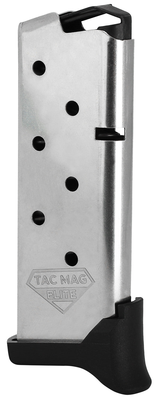 Kimber Micro 9 Tac-Mag Extended 7rd 9mm Silver Steel Handgun Magazine
