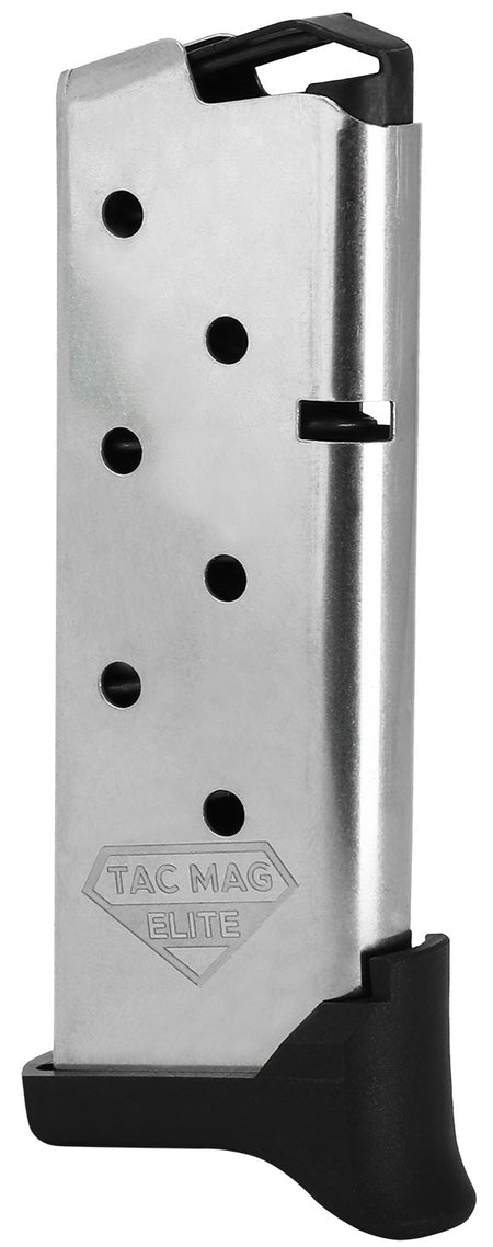 Kimber Micro 9 Tac-Mag Extended 7rd 9mm Silver Steel Handgun Magazine