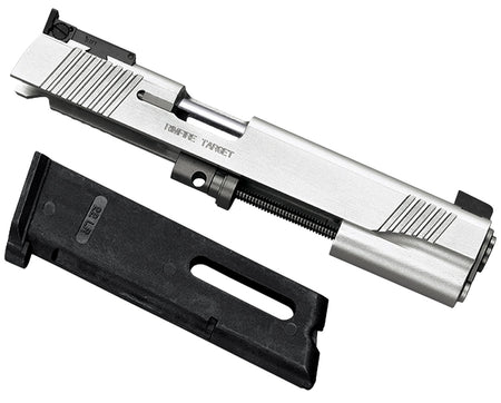 Kimber 1100044 1911 .22 LR Rimfire Target Conversion Kit Silver 10-Round Magazine