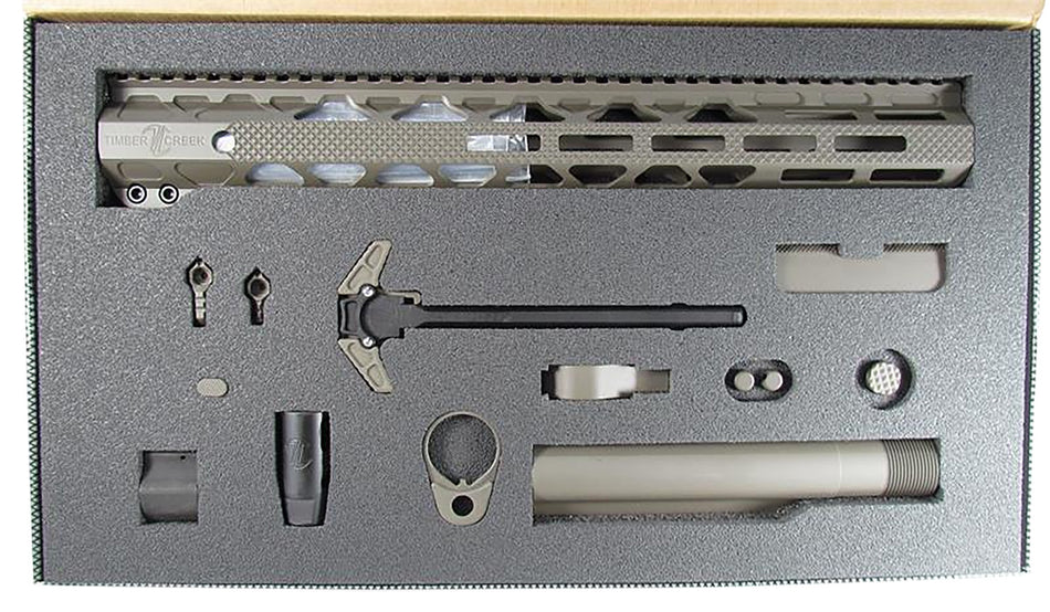 Timber Creek Greyman 12-Piece Complete AR-15 Build Kit Urban Color TCGKU