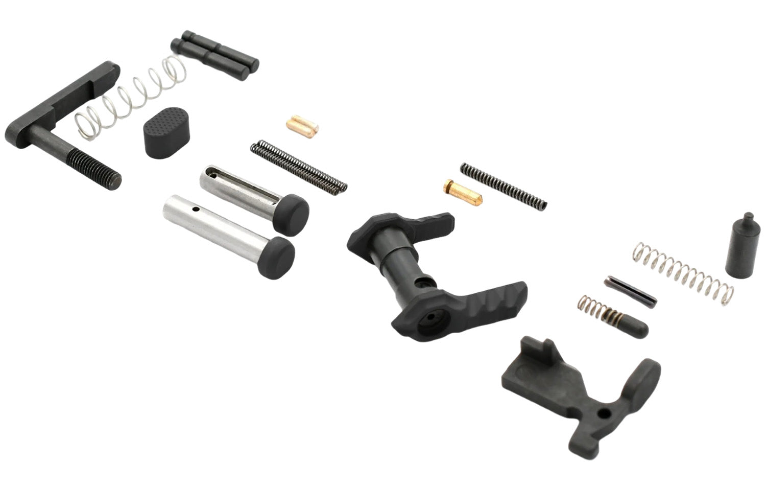 Timber Creek Greyman Lower Parts Kit AR-Platform Black Anodized GLPKBL