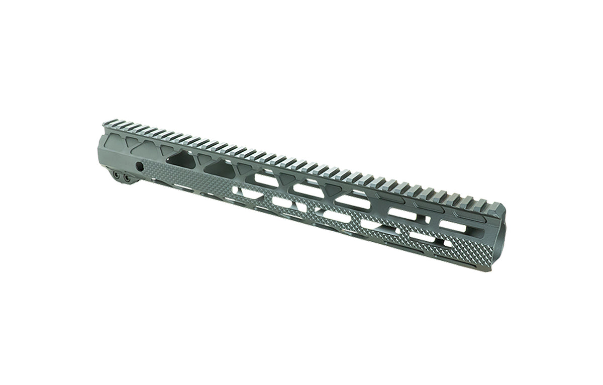 Timber Creek Greyman Aluminum 15" M-LOK Handguard AR-15 QD Mount Picatinny Rail