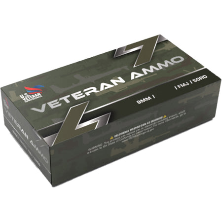 Veteran Ammo Hyperion Full Metal Jacket 115 Grain 9mm Luger/Parabellum