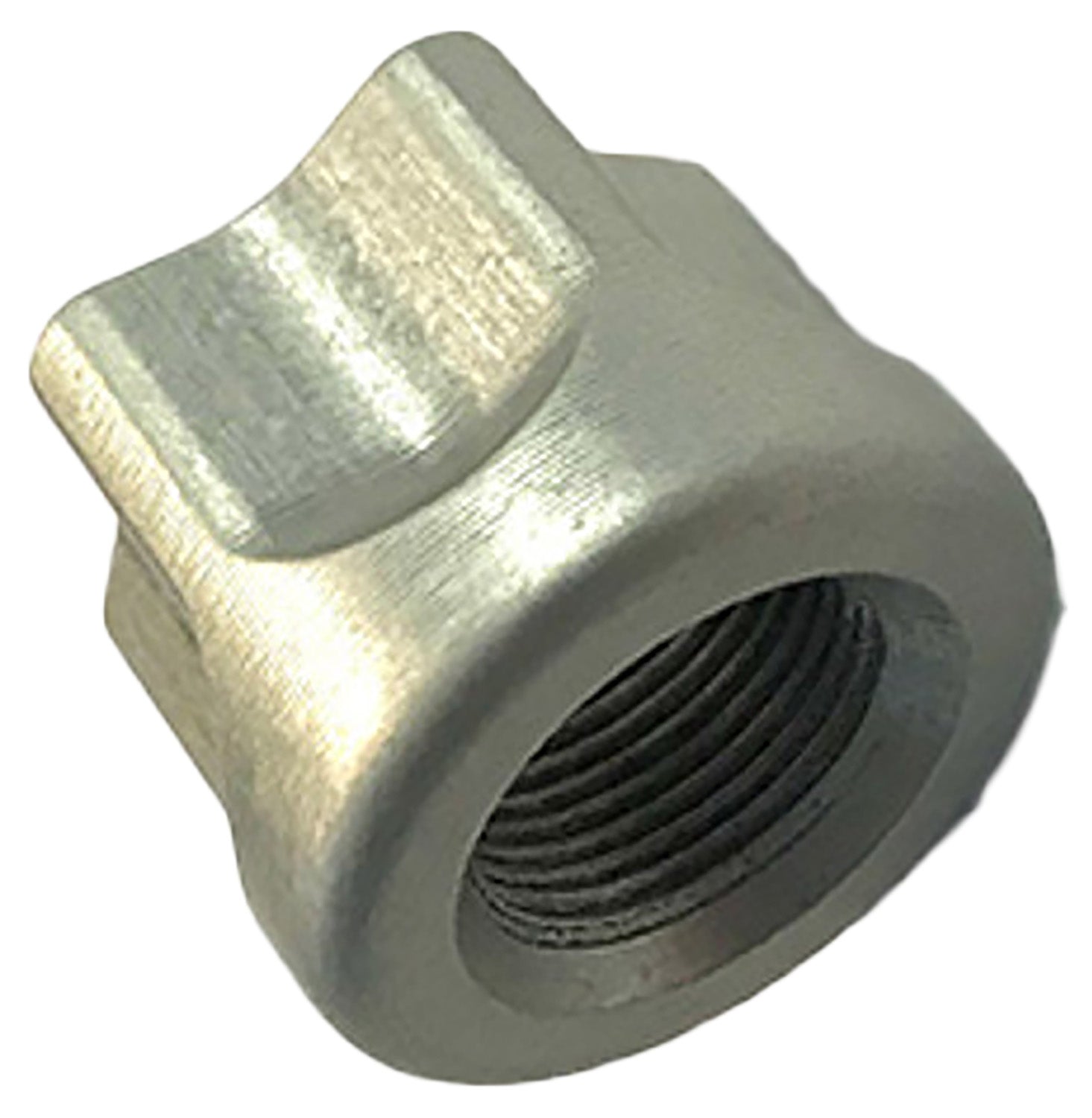 Timber Creek Outdoors Thread Protector Silver Billet Aluminum 1/2x28