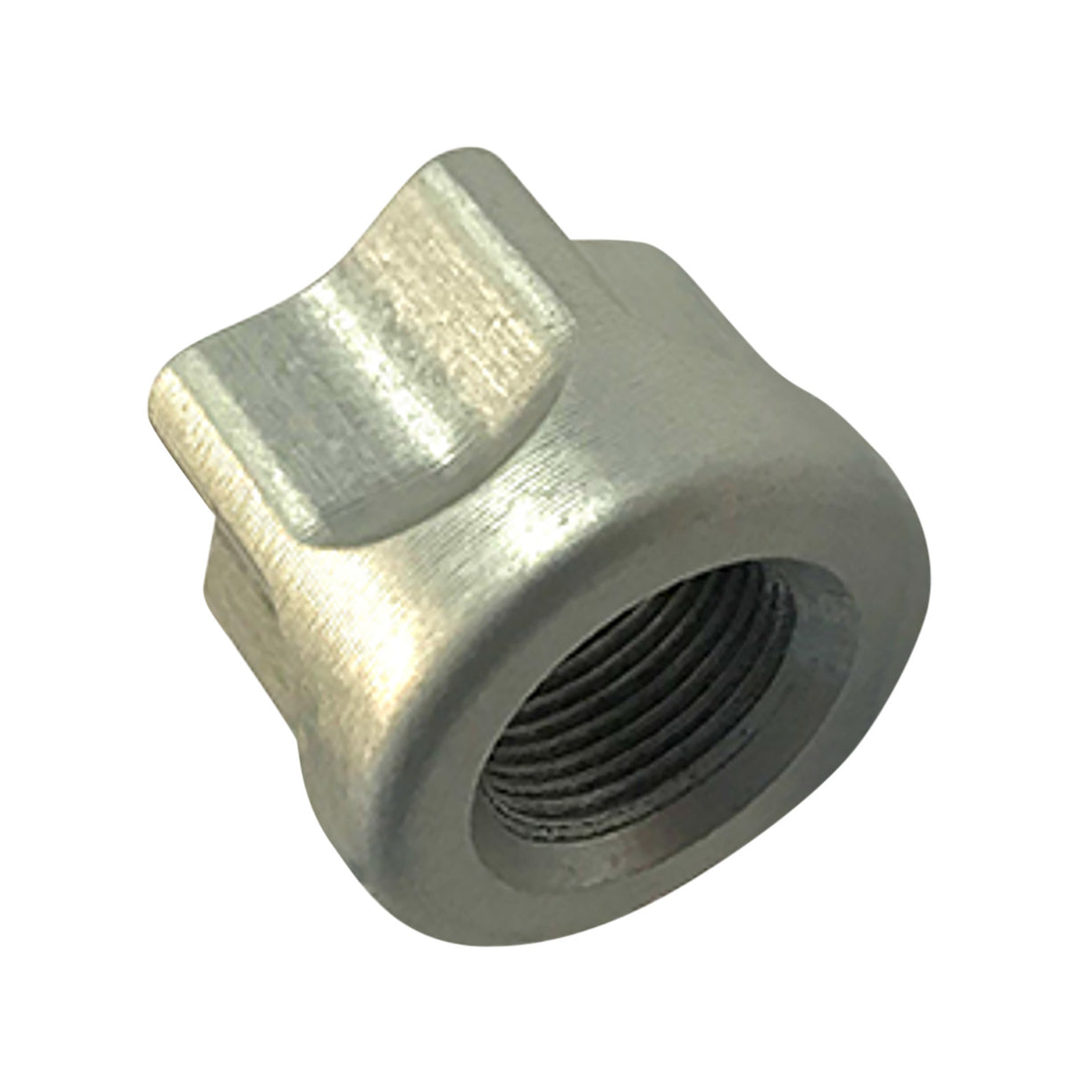 Timber Creek Outdoors Thread Protector Silver Billet Aluminum 5/8"x24