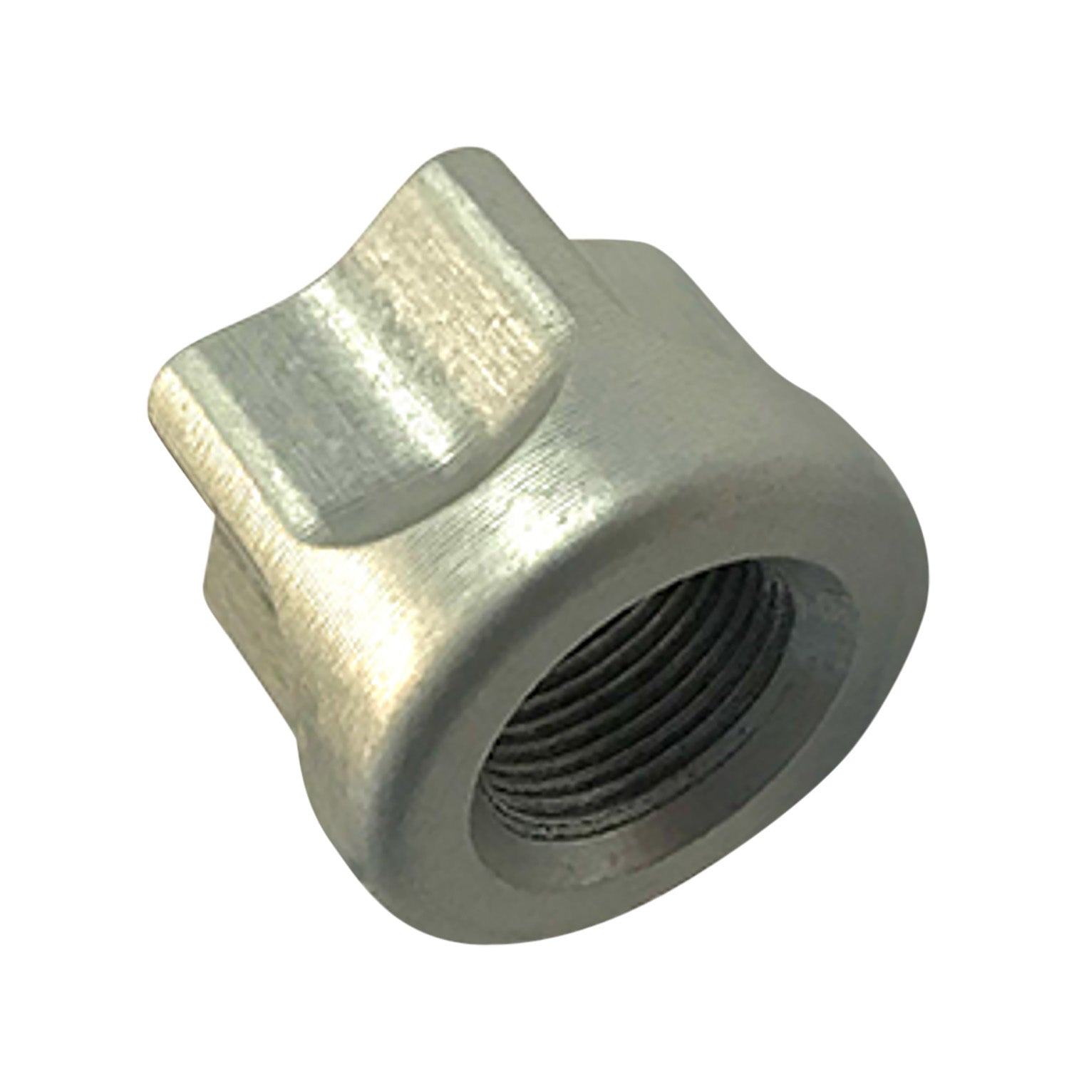 Timber Creek Outdoors Thread Protector Silver Billet Aluminum 5/8"x24