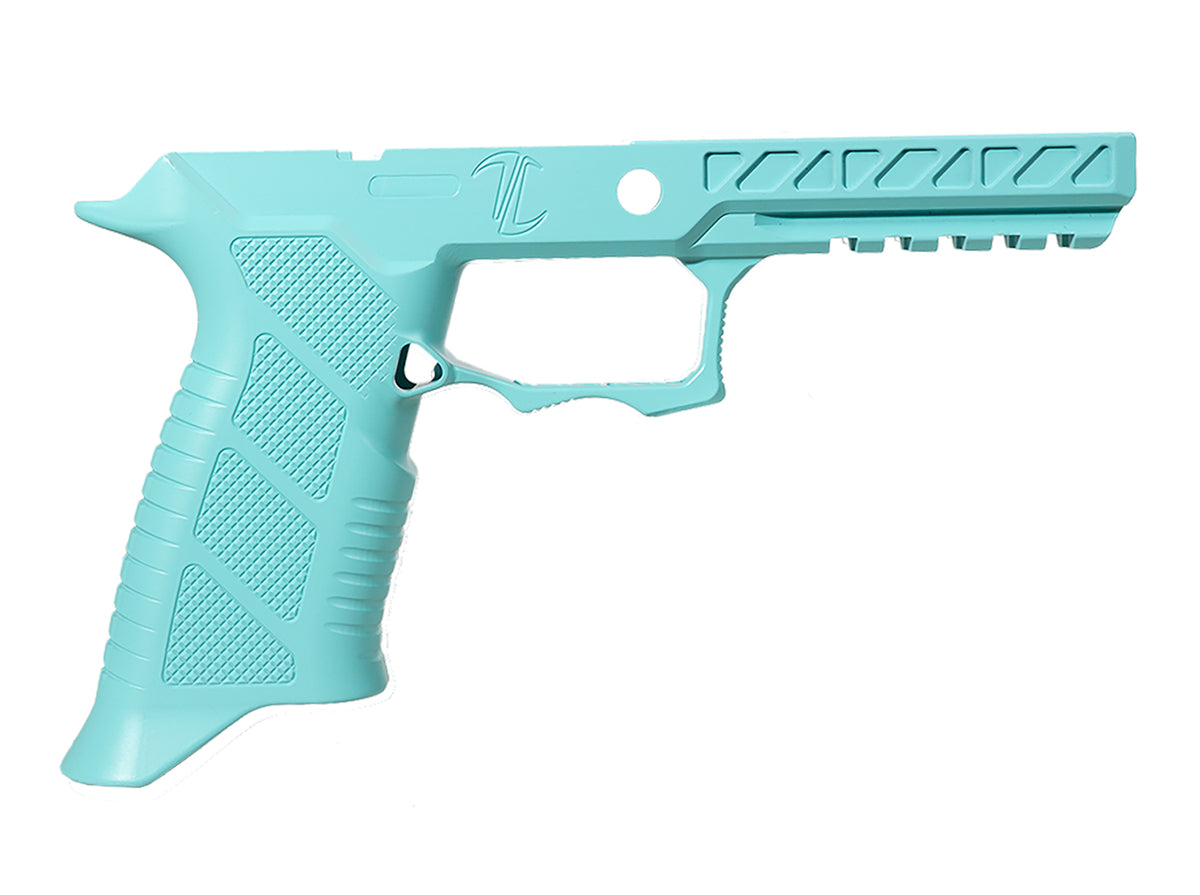 Timber Creek Outdoors Sig P320 Pro Grip Module Robin Egg Blue Finish