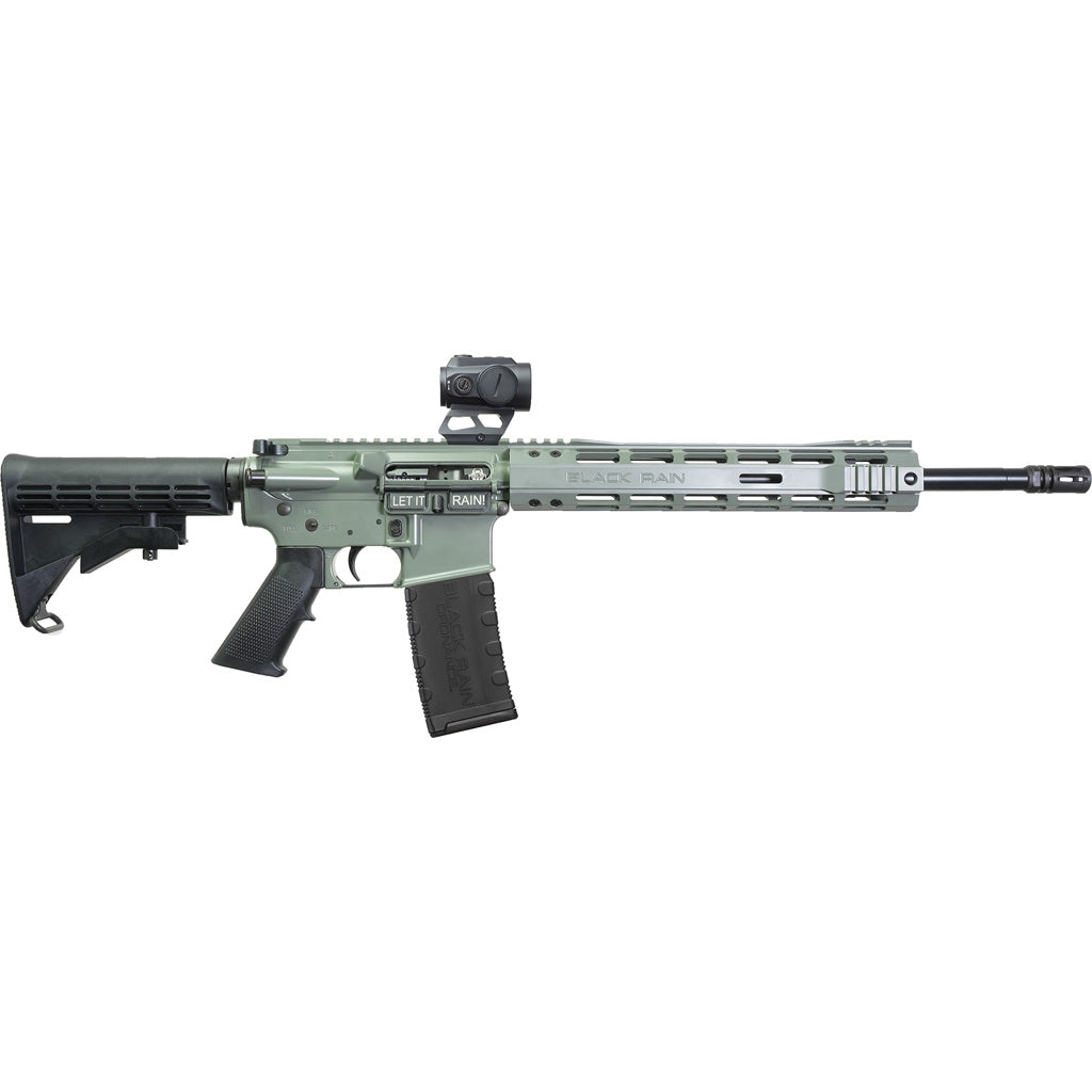 Black Rain Ordnance Spec-15 Sport Rifle 5.56 16 in. Jungle Green w/ ZeroTech Optic NJ
