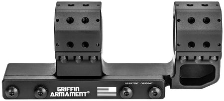 Griffin Armament SPRM 30mm Black Cantilever Mount 6061 T-6 Aluminum