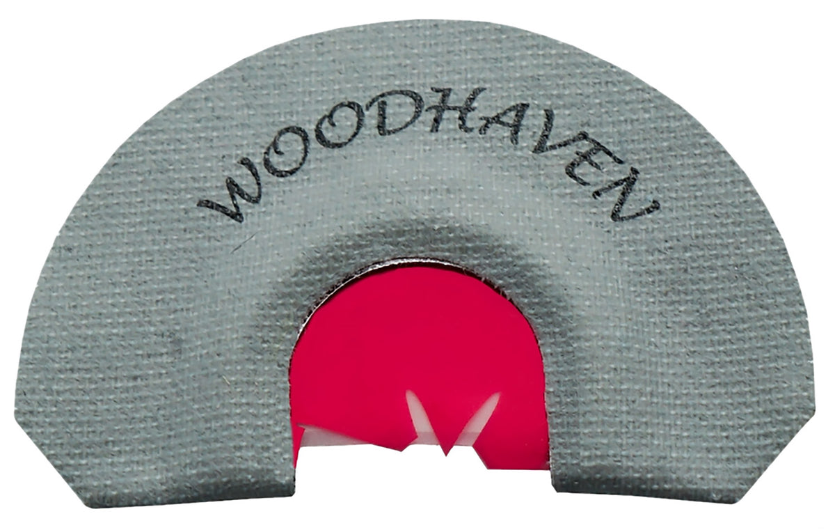 Woodhaven WH341 The Dagger Triple Reed Turkey Call Gray/Red Split-V Cut