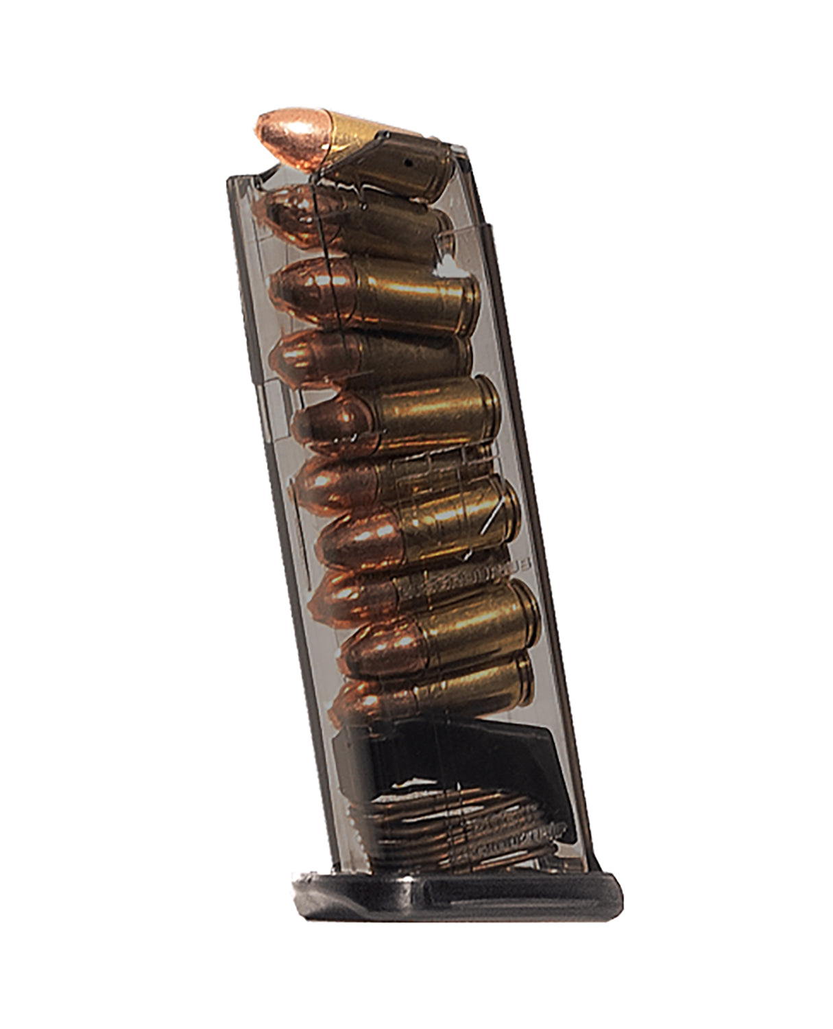 ETS Group 10-Round 9mm Pistol Magazine Fits Glock 43X Smoke Polymer