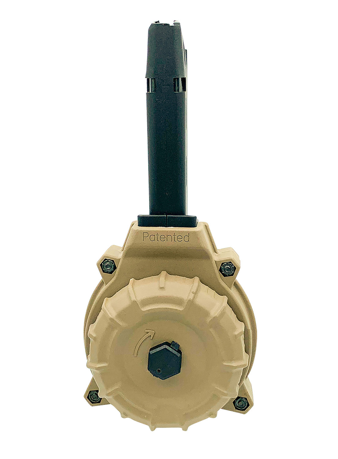 ProMag DRMA11-FDE Glock 17/19 50 Round 9mm FDE Drum Magazine