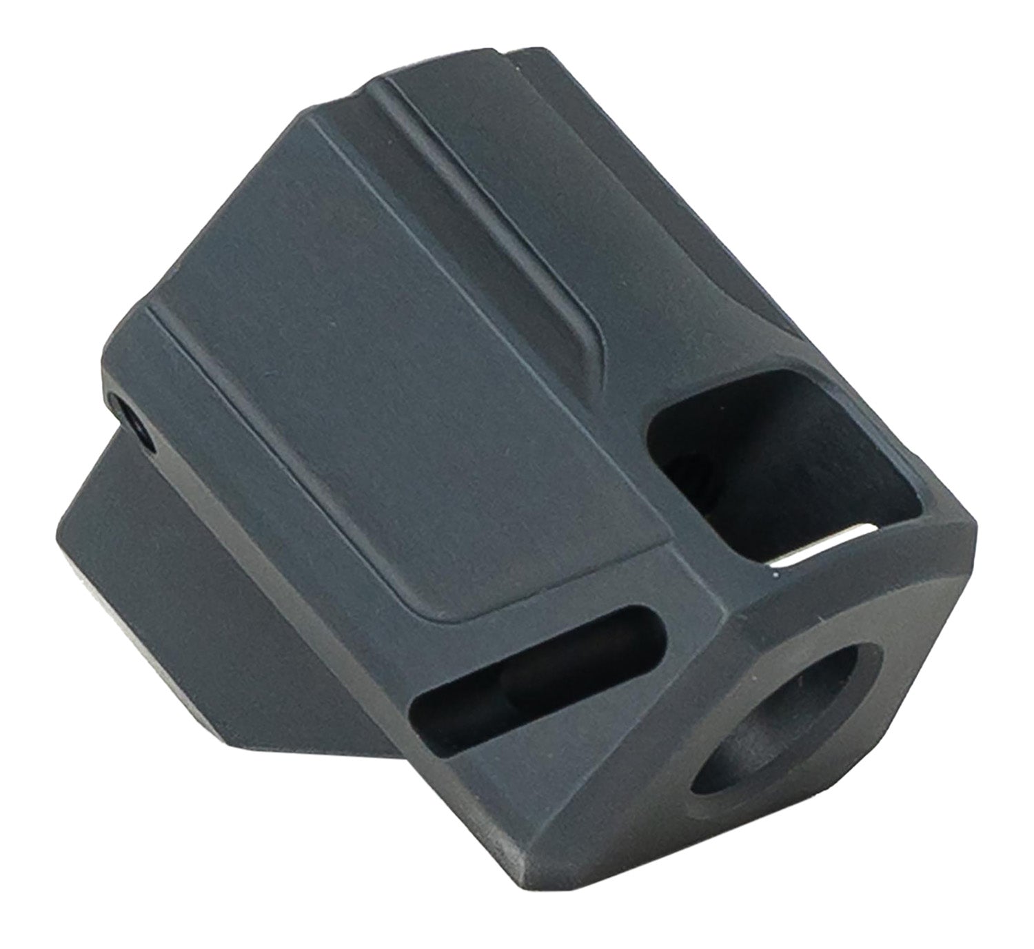Faxon EXOS-515 SIG Pistol Compensator 9mm 6061 Aluminum Black Anodized 1/2"x28 1.40" OAL