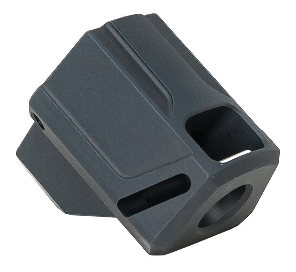 Faxon EXOS-515 SIG Pistol Compensator 9mm 6061 Aluminum Black Anodized 1/2"x28 1.40" OAL
