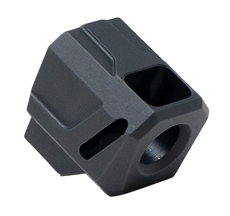 Faxon EXOS-524 M&P Shield Pistol Compensator 9mm Anodized Aluminum 1/2"x28 Threads 1.10" OAL