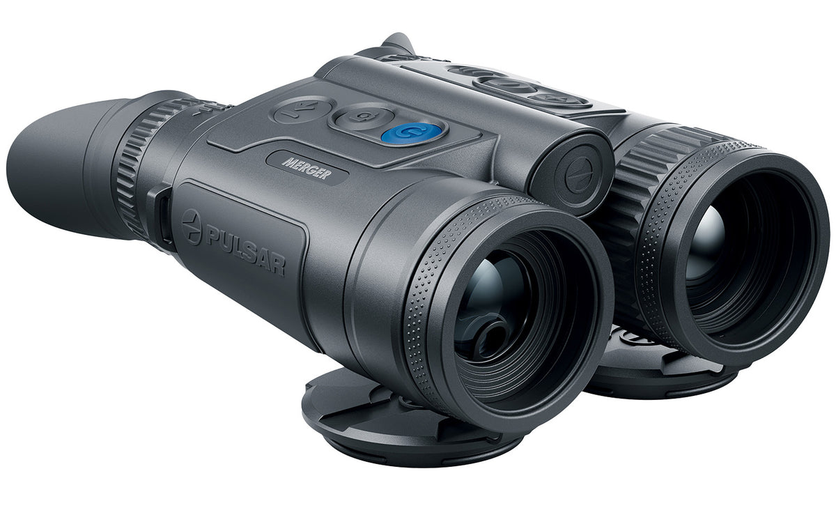 Pulsar 840284901545 Merger LRF XP35 Thermal Rangefinding Binocular 2-16x 35mm 640x480 50Hz Black