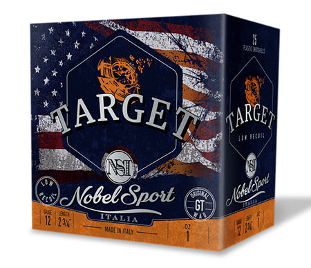 Nobel Sport Italia 12 Gauge Ammunition ANSLR18 2-3/4 in. 8 Shot 1oz 1200fps