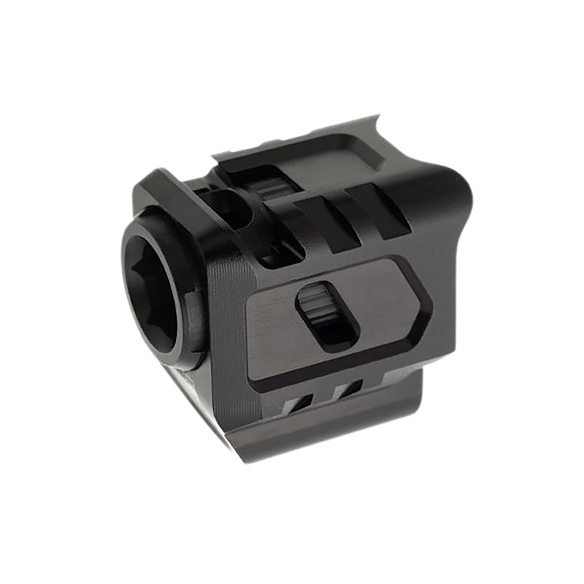 Tyrant CNC Glock 43 Compensator Black/Black 9mm Aluminum