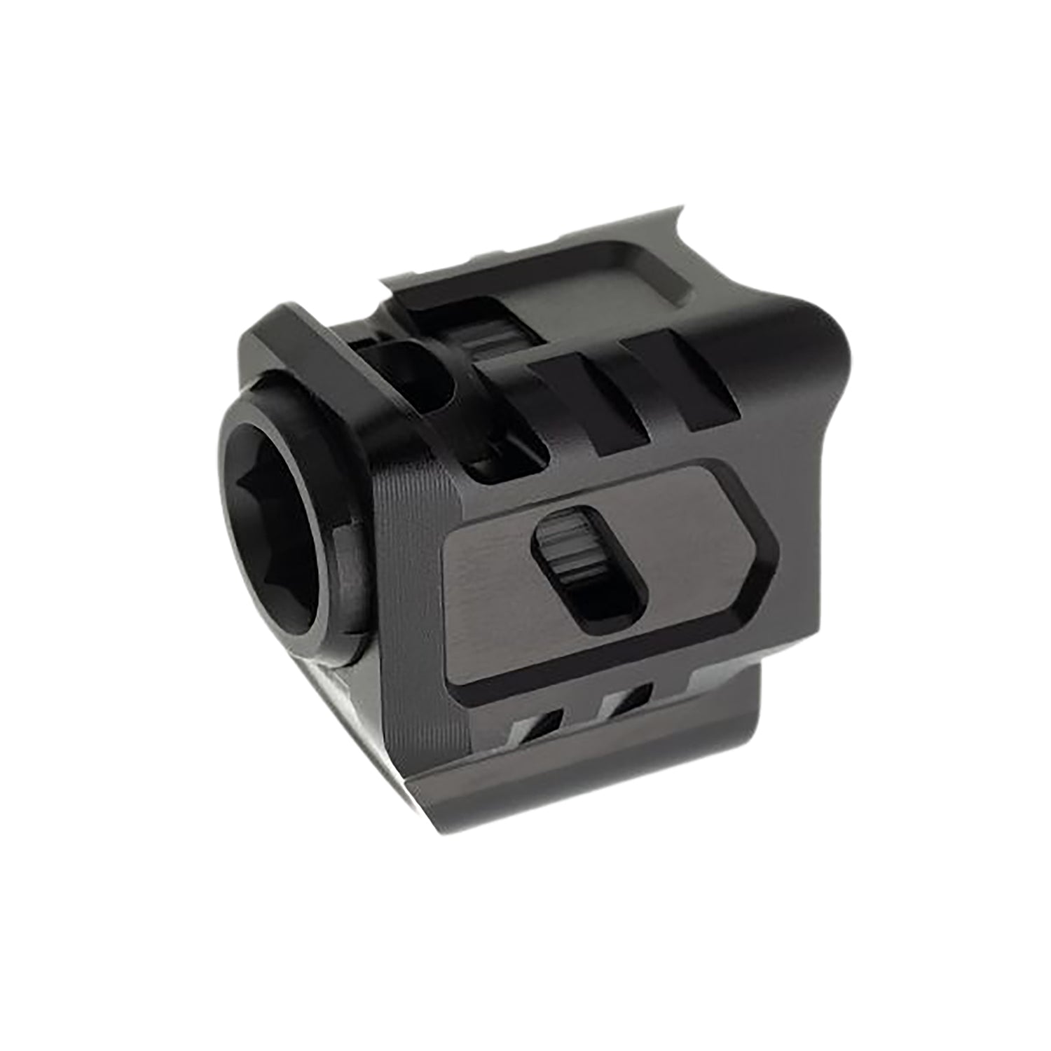 Tyrant CNC Glock 43 Compensator Black/Black 9mm Aluminum