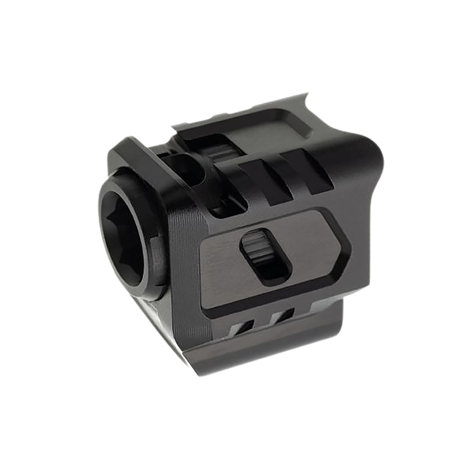 Tyrant CNC Glock 43 Compensator Black/Black 9mm Aluminum