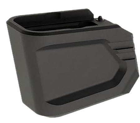 Tyrant Designs Magazine Extension Black Aerospace Aluminum for Glock 19/23 Gen 4/5 TDG19MAGEXBLK