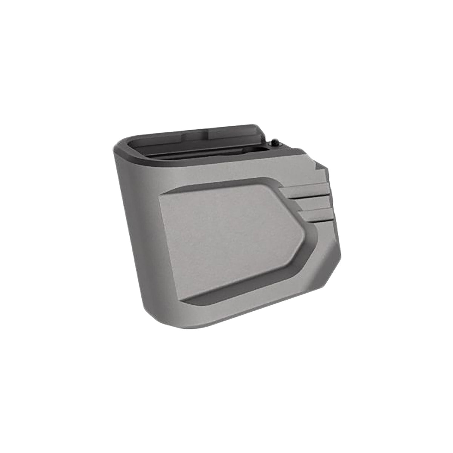 Tyrant Designs Magazine Extension Gray Aerospace Aluminum Fits Glock 43x and 48 TDG48MAGEXG