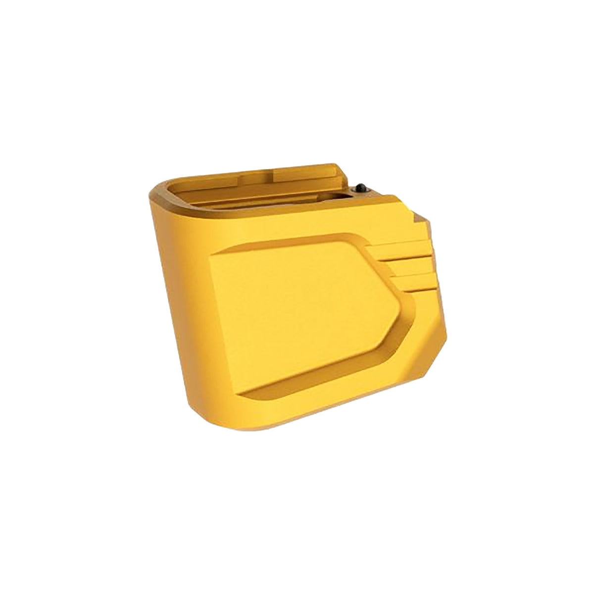Tyrant Designs Magazine Extension Gold Aerospace Aluminum Fits Glock 43x and 48 TDG48MAGEXGOLD