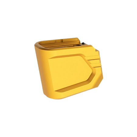 Tyrant Designs Magazine Extension Gold Aerospace Aluminum Fits Glock 43x and 48 TDG48MAGEXGOLD