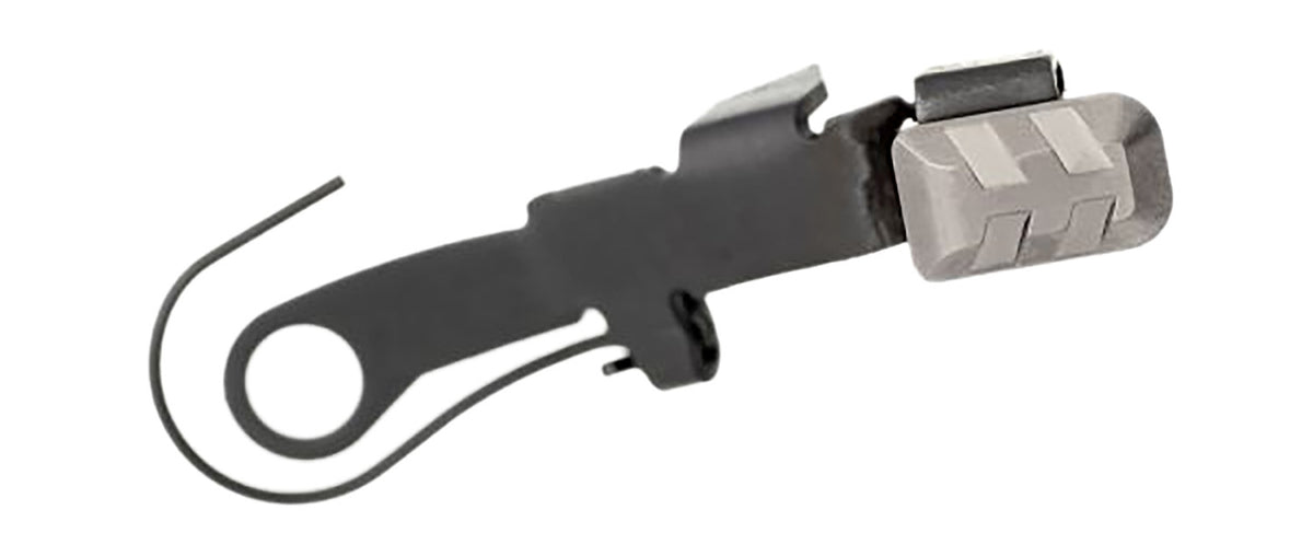 Tyrant CNC TDGSTOP24G Glock Extended Slide Stop Gray 6061 Aluminum 9mm