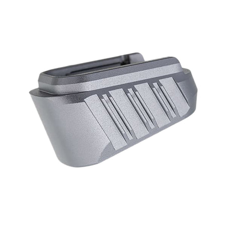 Tyrant Designs Hellcat Pro Magazine Extension Grey 7000 Aluminum Springfield Hellcat TDHCATMAGEX3GREY
