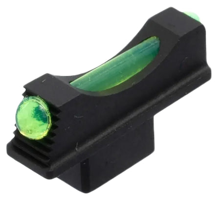Wilson Combat 1053FOG180 Front Sight Green Fiber Optic, Black Frame - Colt 2020 Python/Anaconda