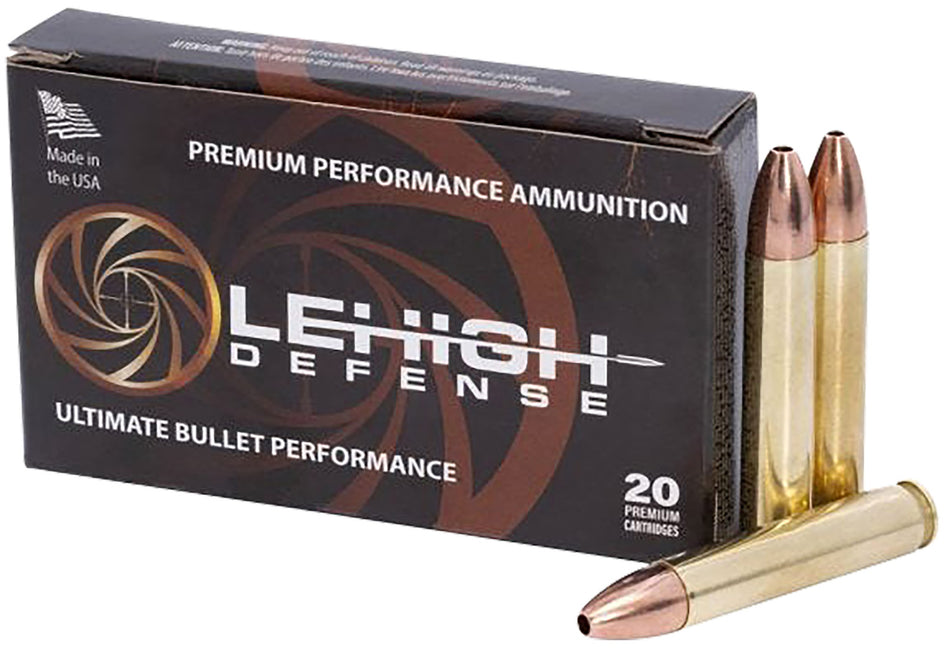 Lehigh Defense  .350 Legend 150 grain Fragmenting Hollow Point ammunition