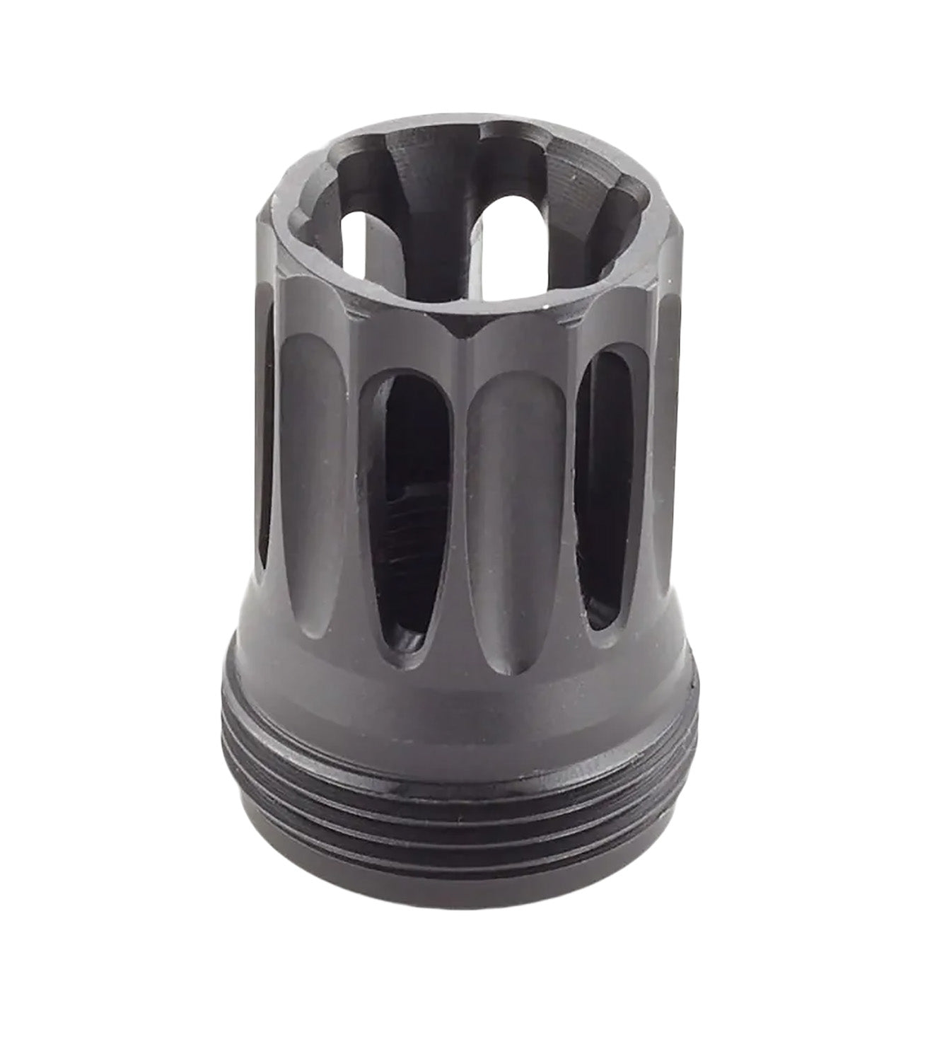 Wilson Combat Quell K-Mount Muzzle Device 5/8"x24 – Flash Hider and Suppressor Attachment, Black Nitride