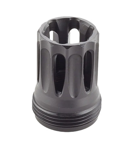 Wilson Combat Quell K-Mount Muzzle Device 5/8"x24 – Flash Hider and Suppressor Attachment, Black Nitride