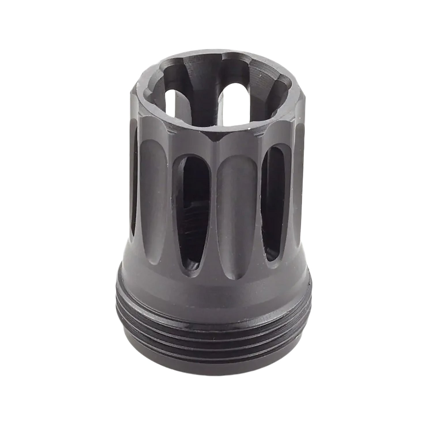 Wilson Combat Quell K-Mount Muzzle Device 11/16"x24 – Flash Hider and Suppressor Attachment, Black Nitride