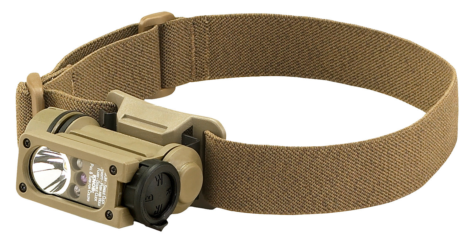 Streamlight Sidewinder Compact II Coyote Hands-Free Tactical Light 55 Lumens C4 LED