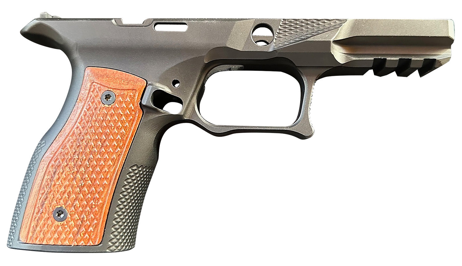Sharps Bros Echelon Grip Module SBGM16 Cherry Grip 7075 Aluminum Anodized Black Frame