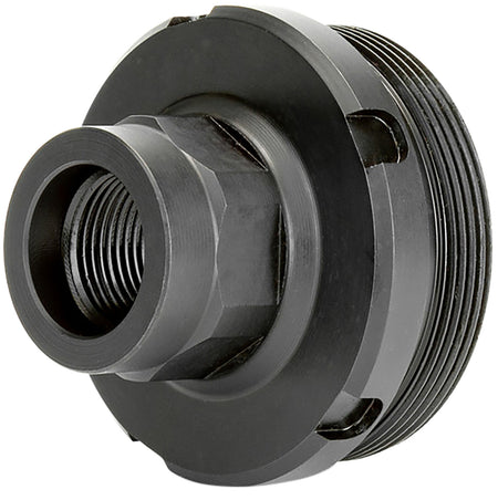 Griffin Armament DT1375X24-1/2X28 Suppressor Hub Adapter 1/2"x28 17-4 Stainless Nitride Black Finish