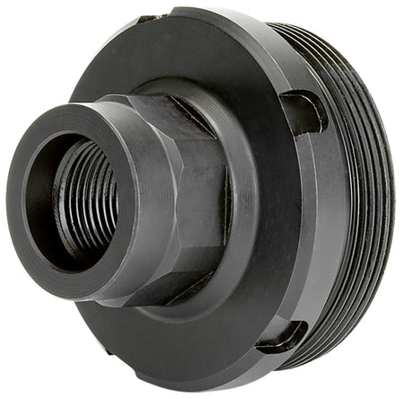 Griffin Armament DT1375X24-5/8X24 Suppressor Hub Adapter 5/8"x24 17-4 Stainless Nitride Black Finish
