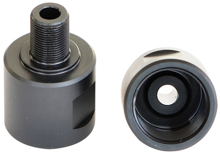 Griffin Armament 24MM1228A Suppressor Thread Adapter 24x1.5mm to 1/2"x28 Melonite QPQ Black Finish
