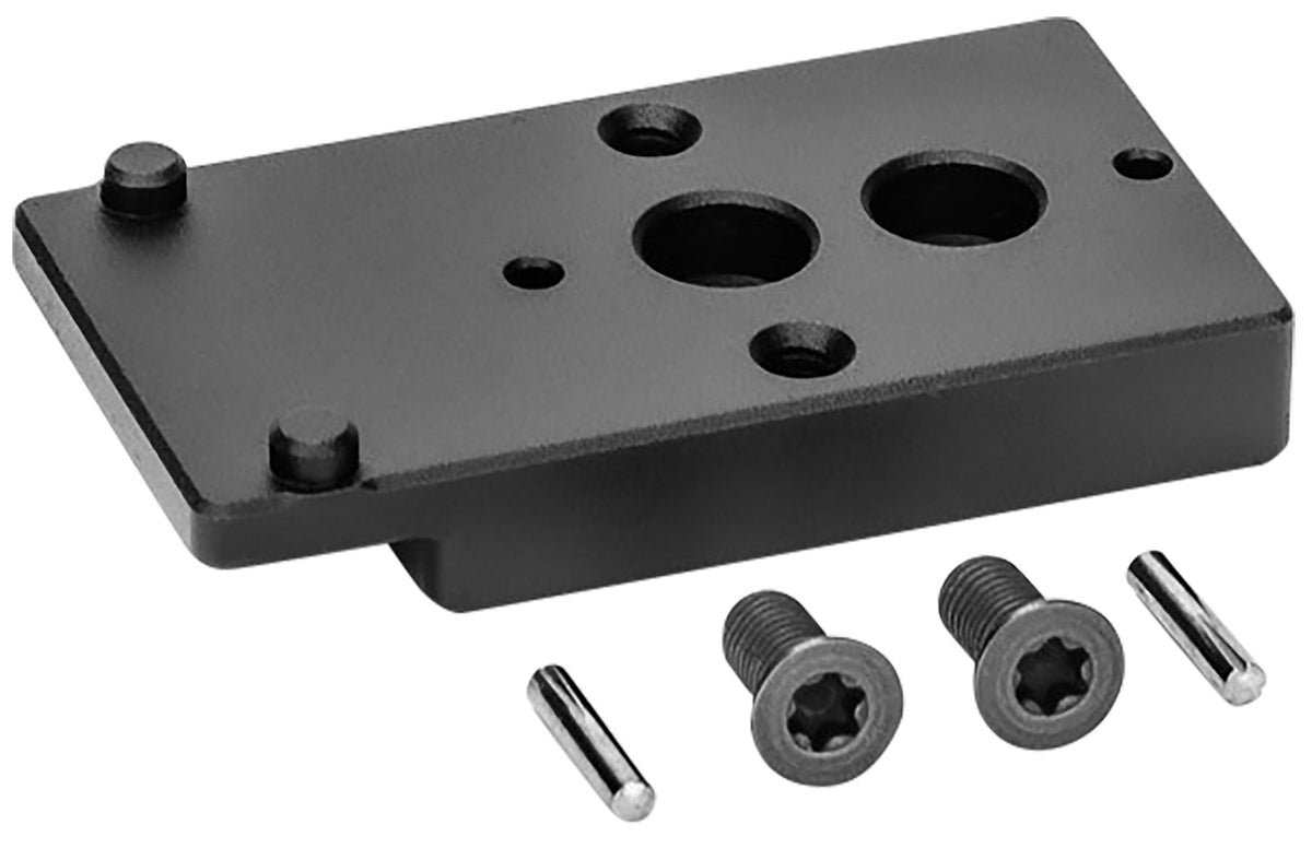 Griffin Armament GSMARMRFP AIS Flat Optic Mount Plate Black 6061 T6 Anodized