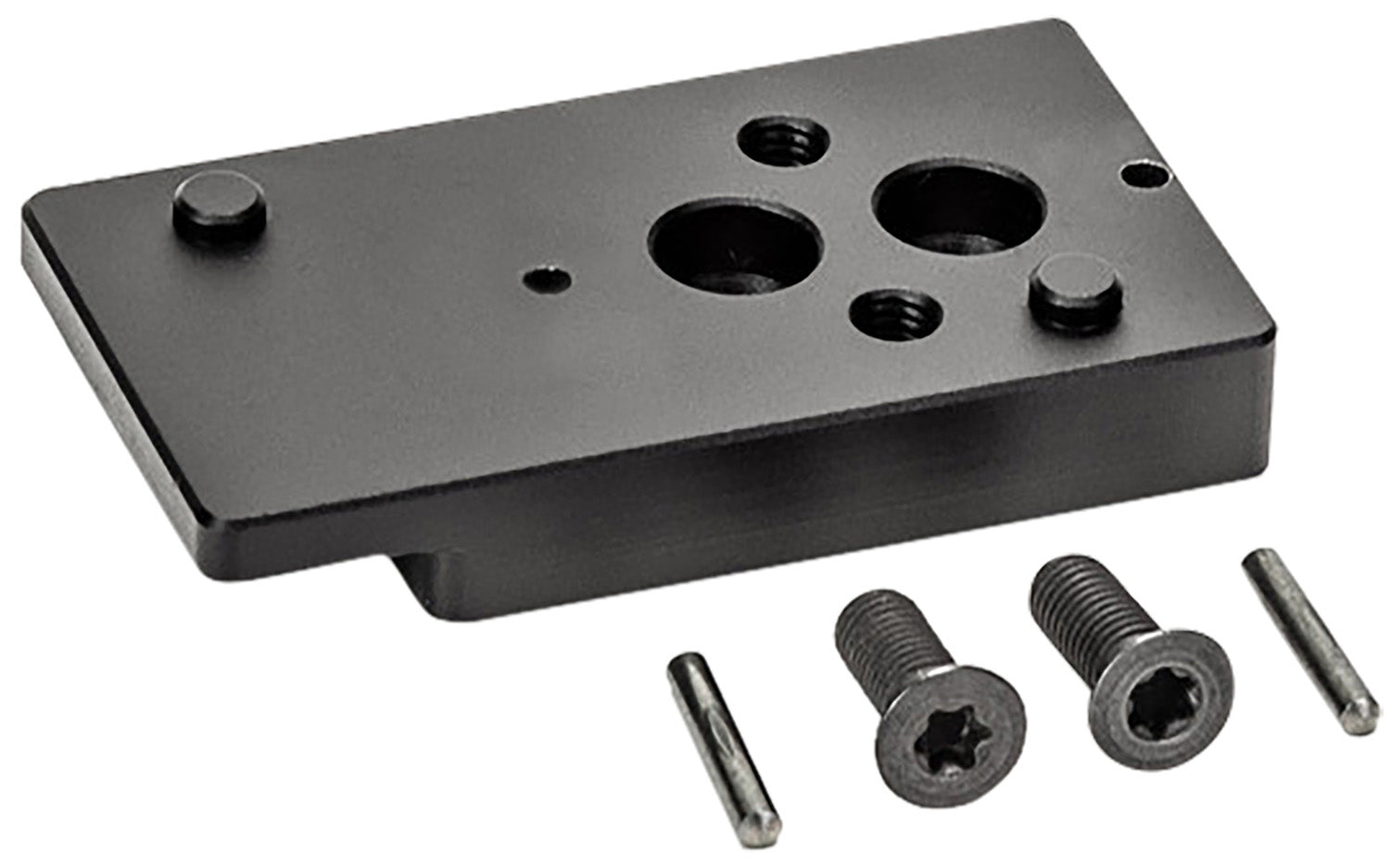 Griffin Armament GSMALDPFP AIS Optic Accessory Flat Mount Plate Black 6061 T6
