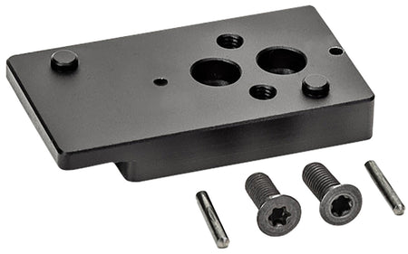 Griffin Armament GSMALDPFP AIS Optic Accessory Flat Mount Plate Black 6061 T6