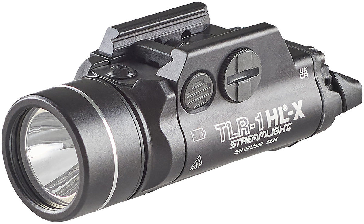 Streamlight TLR-1 HL-X 1000 Lumen Firearm Light Black 6000 Series Aluminum
