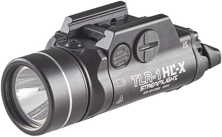 Streamlight TLR-1 HL-X 1000 Lumen Firearm Light Black 6000 Series Aluminum
