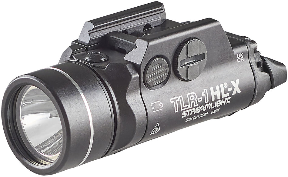 Streamlight TLR-1 HL-X 1000 Lumen Firearm Light Black 6000 Series Aluminum